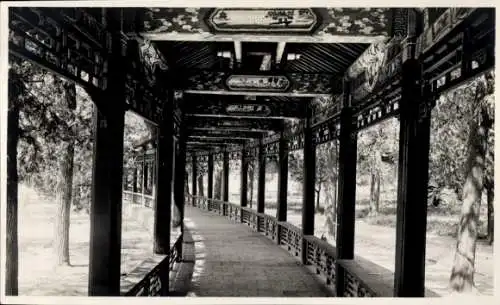 Foto Beijing Peking China, Sommerpalast, Lange Galerie