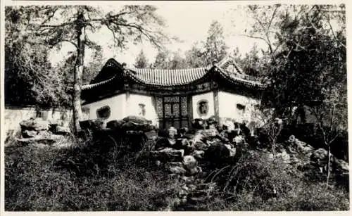 Foto Beijing Peking China, Sommerpalast der Kaiserinwitwe, Ventilatorzimmer