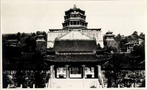 Foto Peking Peking China, Sommerpalast, Wolkenturm