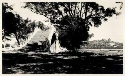 Foto Peking Peking China, Sommerpalast, Kamelrückenbrücke