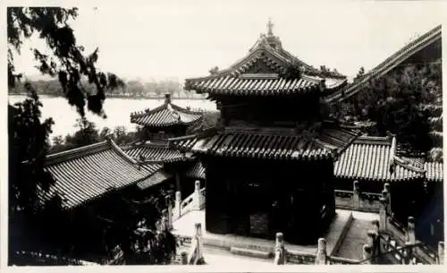 Foto Beijing Peking China, Sommerpalast, Bronzepavillon