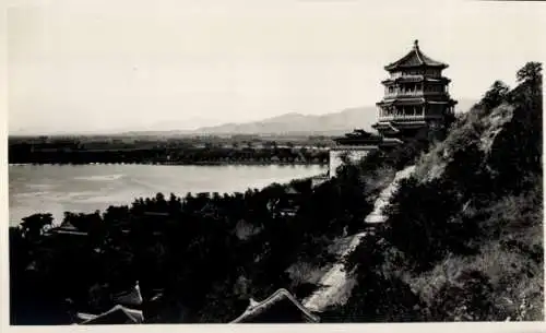 Foto Peking Peking China, Sommerpalast, Wolkenturm