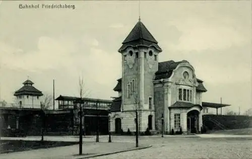 Ak Hamburg Nord Dulsberg, Bahnhof Friedrichsberg