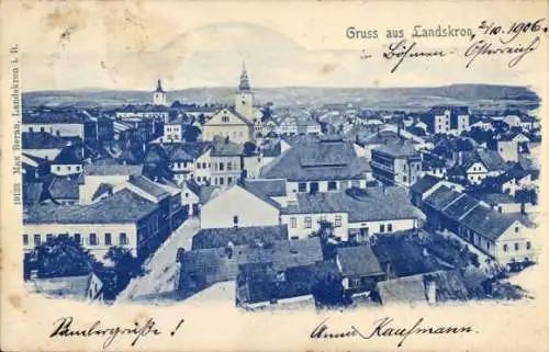 Ak Lanškroun Landskron Region Pardubice, Panorama