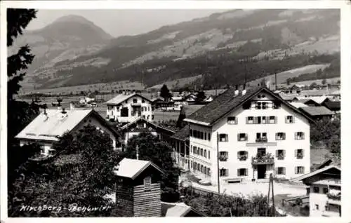 Ak Kirchberg in Tirol, Ortsansicht, Pechlwirt