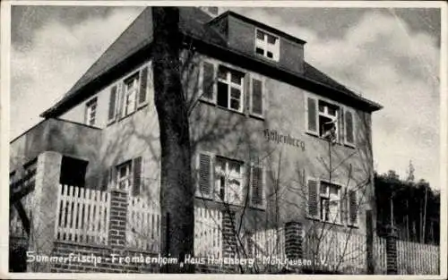 Ak Mühlhausen in Thüringen, Fremdenheim Haus Hohenberg