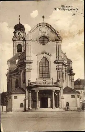 Ak München, St. Wolfgangskirche