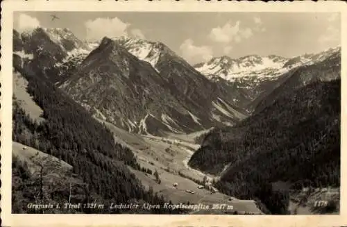 Ak Gramais in Tirol, Lechtaler Alpen, Kogelseespitze