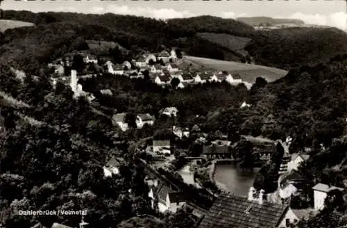 Ak Dahlerbrück Schalksmühle im Sauerland, Panorama, Volmetal