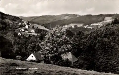 Ak Dahlerbrück Schalksmühle im Sauerland, Panorama, Volmetal