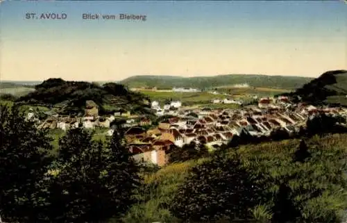 Ak St. Avold Lothringen Moselle, Panorama, Bleiberg