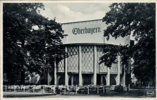 Ak Dresden, Jahresschau Deutscher Arbeit, Vergnügungspark Oberbayern