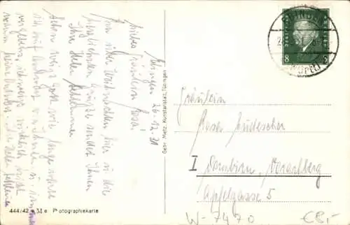 Ak Ebingen Albstadt in Württemberg, Gesamtansicht