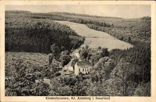 Ak Wennigloh Arnsberg im Sauerland Westfalen, Klosterbrunnen