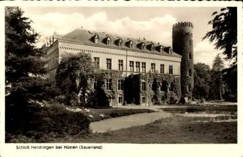 Ak Herdringen Arnsberg im Sauerland, Schloss