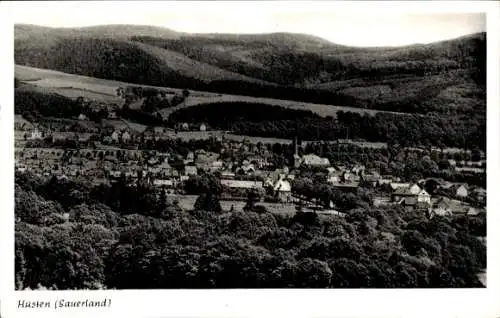 Ak Hüsten Arnsberg im Sauerland, Panorama