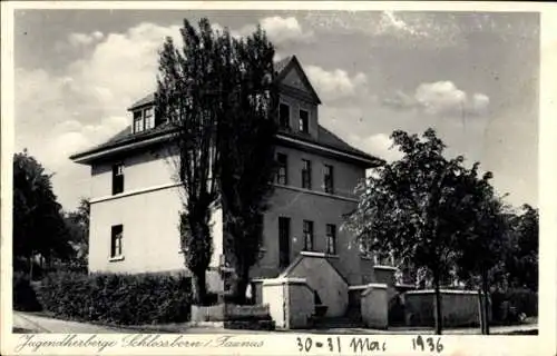 Ak Schloßborn Schlossborn Glashütten im Taunus, Jugendherberge