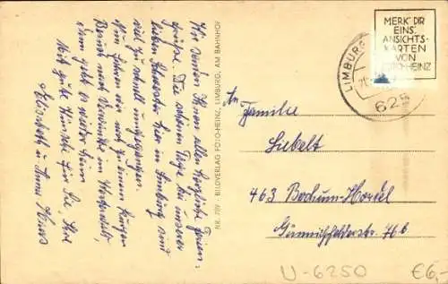 Ak Limburg an der Lahn, Marienschule