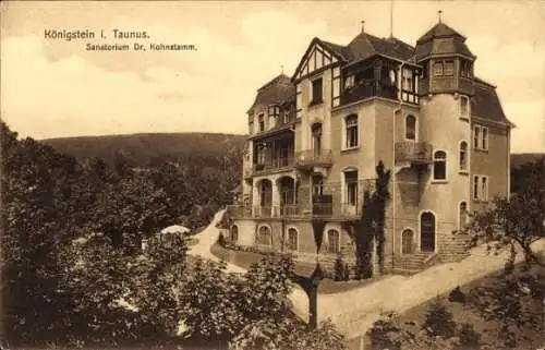 Ak Königstein im Taunus, Sanatorium Dr. Kohnstamm