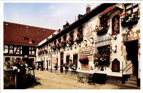 Ak Fischbach Kelkheim im Taunus, Klostergut Rettershof, Kaffee zum fröhlichen Landmann