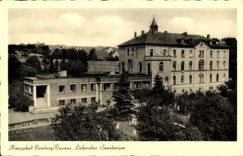 Ak Bad Camberg im Taunus, Liebersches Sanatorium