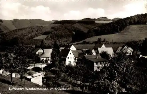 Ak Wenholthausen Eslohe im Sauerland, Gesamtansicht