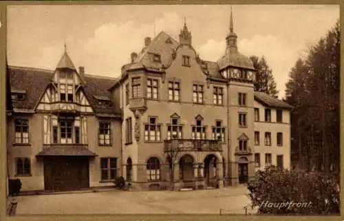 Ak Königstein im Taunus, Ursulinen-Kloster St. Anna, Lyzeum, Haushaltungsschule