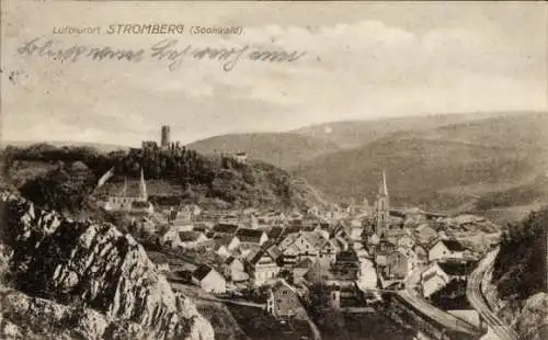 Ak Stromberg im Hunsrück, Panorama