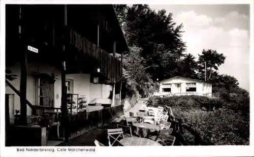 Ak Niederbreisig Bad Breisig am Rhein, Cafe Märchenwald, Terrasse