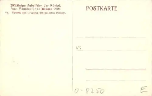 Ak Meißen in Sachsen, 200 Jährige Jubelfeier Königl. Porzellanmanufaktur 1910