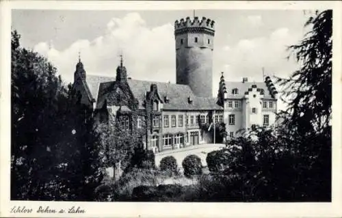 Ak Dehrn Runkel an der Lahn, Schloss