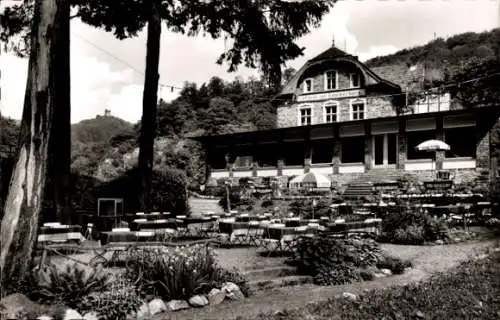 Ak Lorch im Rheingau Taunus Kreis Hessen, Gasthaus Kammerburg im Wispertal