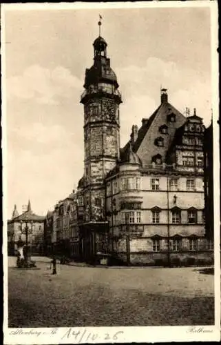 Ak Altenburg in Thüringen, Rathaus