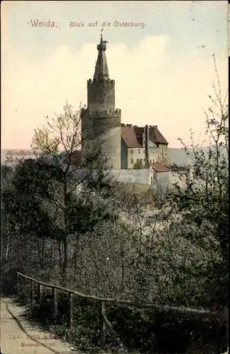 Ak Weida in Thüringen, Osterburg