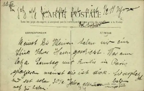 Ak Vincennes Val de Marne, La Gare