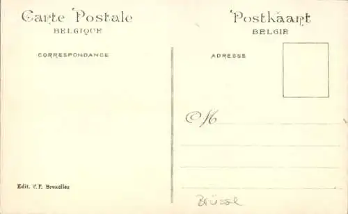 Ak Brüssel Brüssel, Expo 1910, Antwerpener Pavillon, Rubenshaus