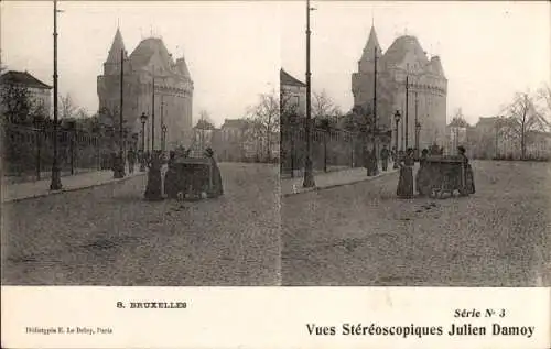 Stereo Ak Brüssel, Straßenpartie, Turm