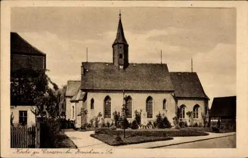 Ak Crossen Zwickau in Sachsen, Kirche