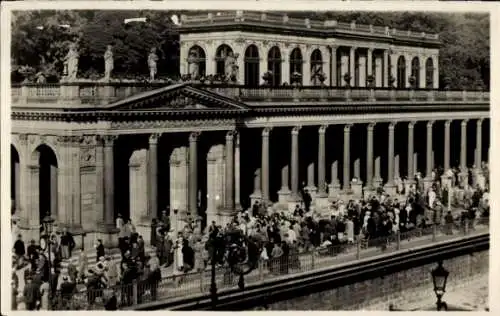 Ak Karlovy Vary Karlsbad Stadt, Mühlbrunnenkolonnade