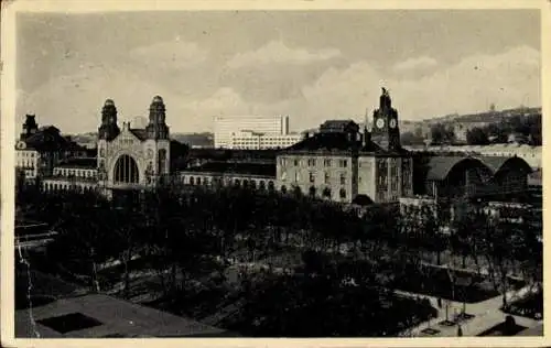 Ak Praha Prag, Hauptbahnhof