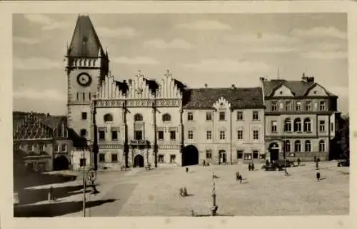 Ak Tábor Südböhmen, Zizkovo namesti