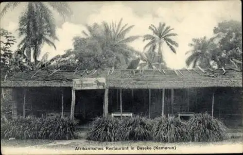 Ak Beseke Kamerun, Afrikanisches Restaurant