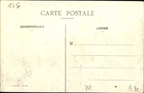 Ak Notre Dame de la Mère Yvelines, Gebäude der belgischen Berufsschule