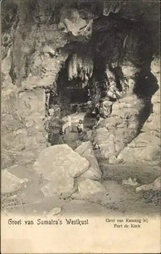 Ak Bukittinggi Sumatra Indonesien, Fort de Kock, Grotte von Kamang