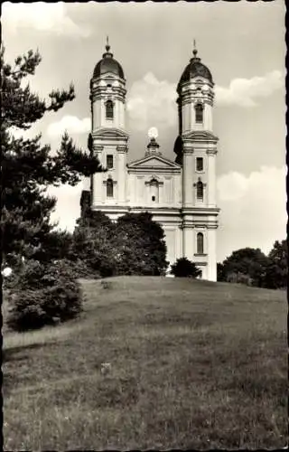 Foto Ak  Schönenberg Ellwangen Jagst, Wallfahrtskirche