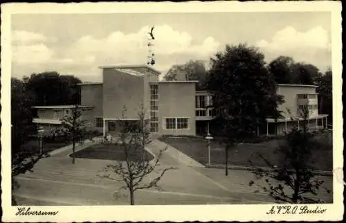 Ak Hilversum Nordholland Niederlande, A.V.R.O. Studio