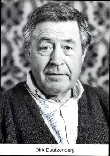 Ak Schauspieler Dirk Dautzenberg, Portrait, Autogramm