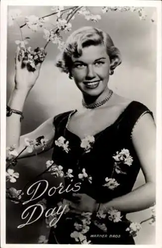 Ak Schauspielerin Doris Day, Portrait