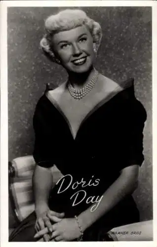 Ak Schauspielerin Doris Day, Portrait