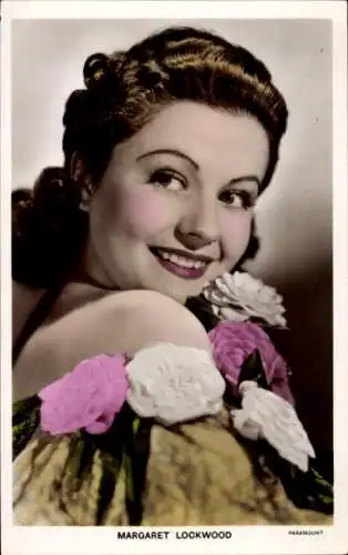 Ak Schauspielerin Margaret Lockwood, Portrait, coloriert